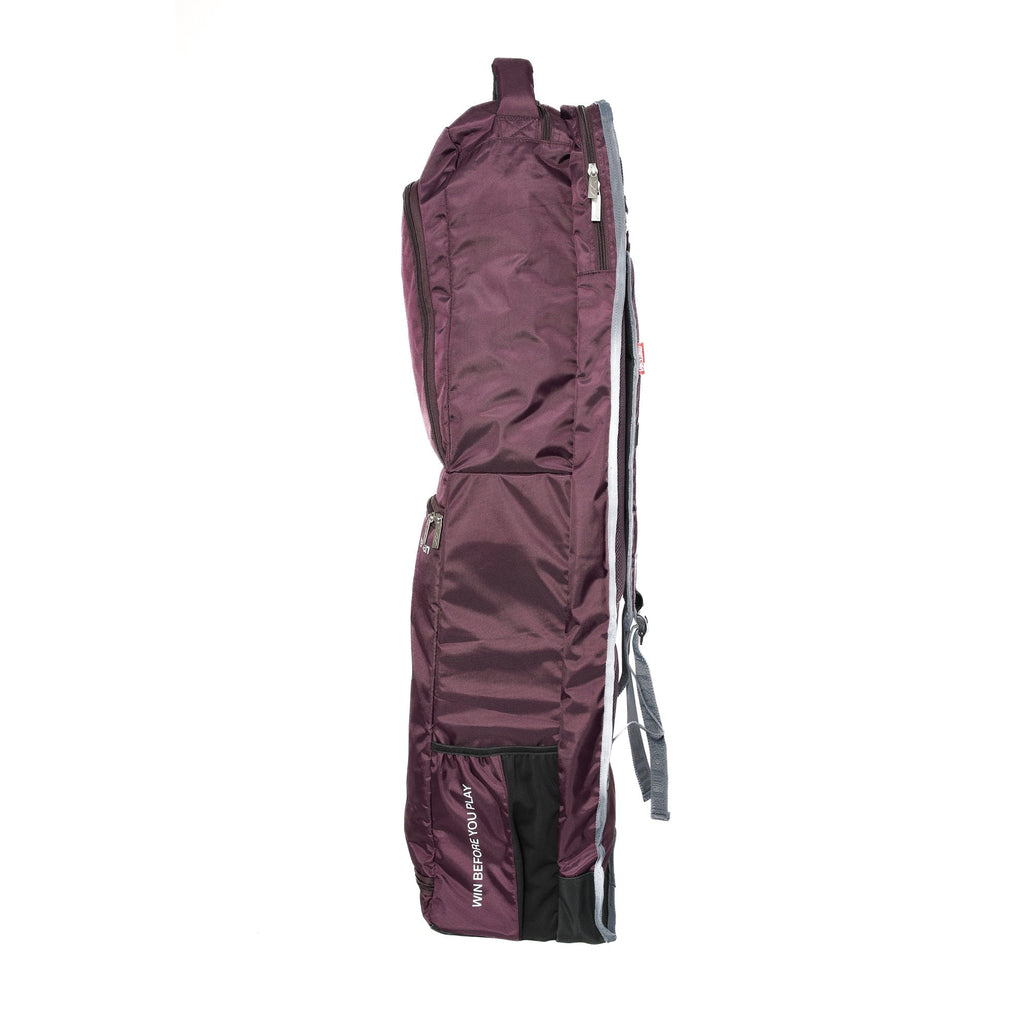 HOEV125BUR - EVO1 PLAYERS BAG  BURGUNDY SIDE1