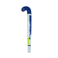 Mercian Genesis CF25i indoor hockey stick rear view in light blue and grey