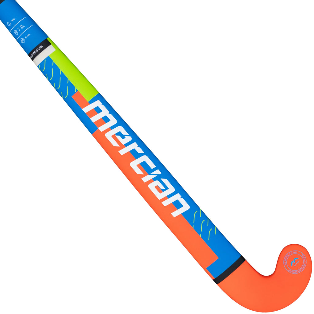 Mercian Genesis CF5i Indoor Hockey Stick – Royal/Orange